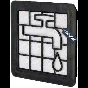 SQOON® Motorfilter Geschikt voor Philips 2000-serie – Model XV1220/01 – Wasbaar – 14,5 x 14,5 cm