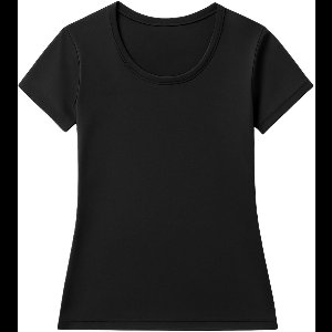 Dancer Dancewear® Danskleding meisjes - Sportkleding jongens - Hoge kwaliteit - Korte mouw shirt "Joy" - Zwart - Maat 10 (134/140)