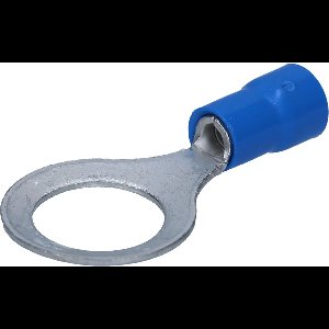 50 stuks Cembre BF-M10 ringkabelschoenen geïsoleerd M10 blauw 1,5-2,5 mm² I industriële kwaliteit