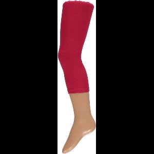 Sarlini | Lange katoenen meisjes legging | Fuchsia