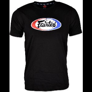 Fairtex Vintage T-Shirt - Zwart - maat XL
