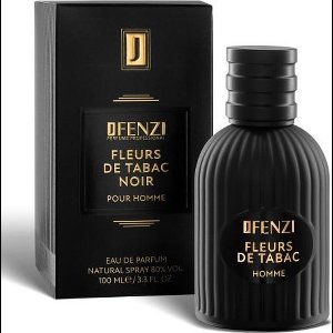 JFenzi - Eau de Parfum - Fleurs De Tabac Noir - 100ml - 80% * Hoge kwaliteit merk geuren *