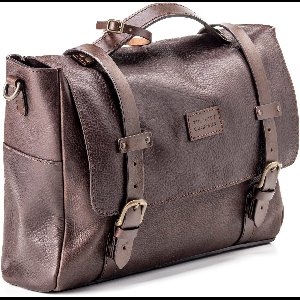 Leren Messenger Donkerbruin