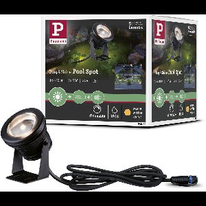 Plug & Shine LED-spot Vijverlamp Losse spot IP68 3000K 5W Zwart