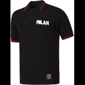 COPA - AC Milan 1960 Polo - Heren - Korte Mouw - Zwart - S