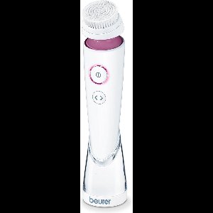 Beurer FC 95 Pureo Deep Cleansing Gezichtsreinigingsborstel - Gezichtsreiniger - Elektrisch - 2 Rotatiestanden - 4 Borstels - 3 Snelheden - Waterbestendig IPX 7 - Timer - Incl. netadapter en laadstation - 3 Jaar garantie