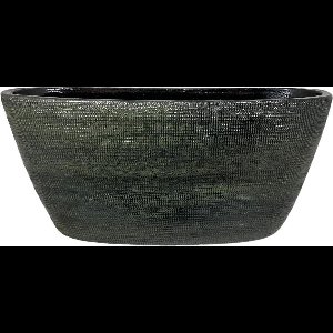 Planter tokio ovaal l43b15h19cm groen