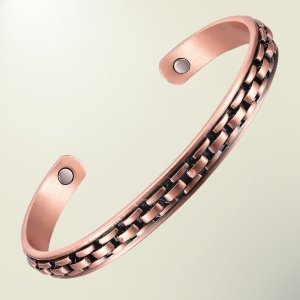 Gezondheidsarmband magnetisch koper - 0,8 cm