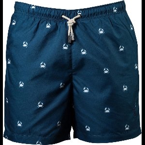 Zwembroek Jongens Sanwin - Blauw Crabs - Maat 8/128