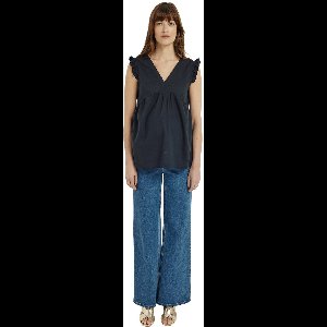 Vertbaudet Mouwloze zwangerschapsblouse van katoenen voile