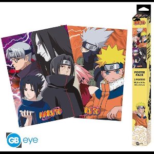 ABYstyle Naruto Mini Poster Pack-Konoha Ninjas en Deserters (Diversen) Nieuw