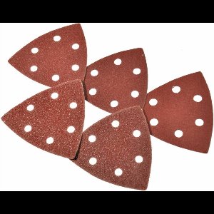 *** Schuurschijven - Driehoek 93 x 93 mm - Korrel 80/120/150/220 - 12-delig assortiment - Schuren - Klussen - van Heble® ***