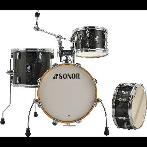 Sonor AQX Jungle Shell-Set BMS Black Midnight Sparkle - Drum set