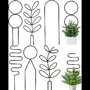 MKSS® Klimrek Planten - Plantensteunen voor Klimplanten - Wandrek voor Buiten - Hout - Nature - Zwart