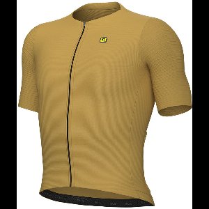 Ale Pr-e Earthy Style Korte Mouw Wielertrui Geel L Man