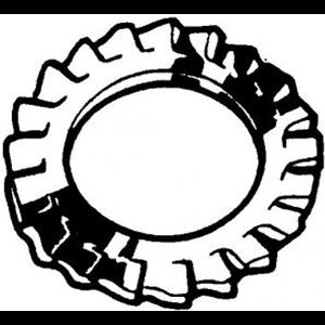 Tandveerring Din6798A M3 Rvs A2 - 200 Stuks