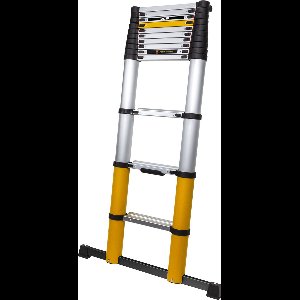 JCB Telescopische ladder - 3,81m - Brede hoofdtredes - Hoekindicator