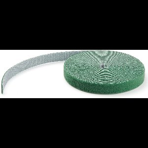 StarTech.com Hook and Loop Tape - 50 ft. - Reusable Adjustable Cable Ties - Green (HKLP50GN)