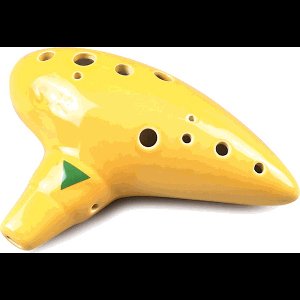 STL Fairy Ocarina - 12 Holes - Ceramic - C Major (Tenor)