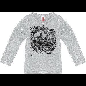 Logoshirt Langarmshirt Harry Potter - Hogwarts Schloss