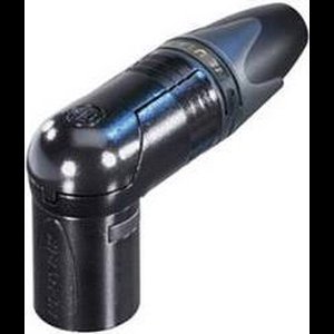 Neutrik NC10MRX-14-B XLR-connector Stekker, haaks Aantal polen: 10 Zwart 1 stuk(s)