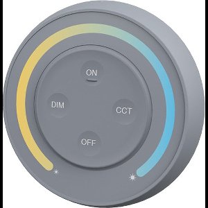 Mi-Light Mi-Boxer - (S1) - 1-Zone Dual White CCT Afstandsbediening met magnetische houder - (Batterijen niet inbegrepen) - Grijs