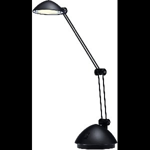 Hansa bureaulamp Space, LED-lamp, zwart