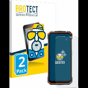 BROTECT - Screenprotector voor Blackview BV8100 - Folie Beschermfolie matte 2 Stuks