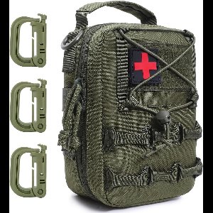 Allecto plus - Tactische EHBO-tas met Molle-systeem voor buitenactiviteiten