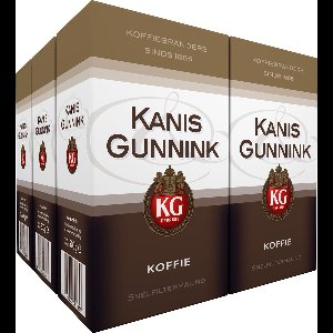 Kanis & Gunnink Regular Filterkoffie - 6 x 500 gram