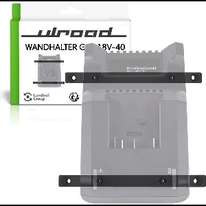 ULROAD houder geschikt voor Bosch GAL 18V-40 oplader accuhouder muur muurbevestiging