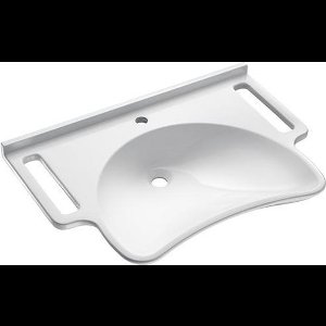 MINERALCAST PMR wastafel wandmodel lengte 785 mm