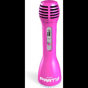 Bigben Party Microfoon  - Karaokeset - Bluetooth - Roze