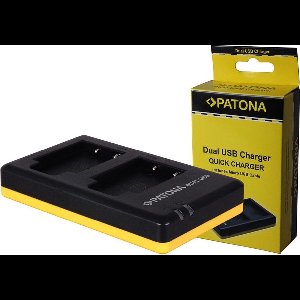 PATONA Dual Quick-Charger voor Nikon EN-EL19, ENEL19