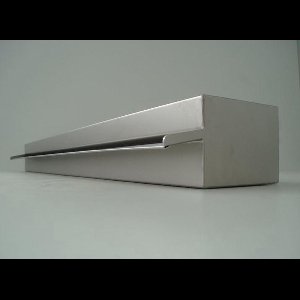 Rvs waterval neptune 60 cm complete set, Met een Aquaforte EC vijverpomp 6500 liter