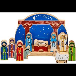 Lanka kade junior kerstal onder sterrenhemel