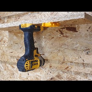 StealthMounts TM-DW18-BLK-4 Machinehouder voor DeWALT XR - Zwart - 4-pack