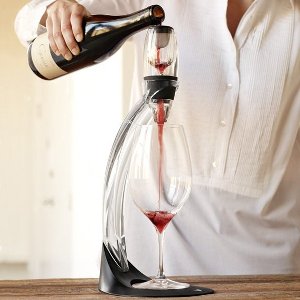 MikaMax Magic Wijn Decanteerder Deluxe - Incl. Standaard en Zeef - Vaatwasserbestendig - Decanter - Wijn Beluchter - Wijn Cadeau - Wijn Accessoires