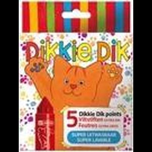 Bruynzeel Dikkie Dik Mega Points 5 Viltstiften