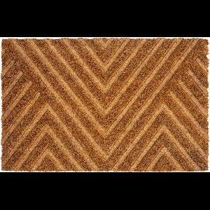 5Five Deurmat kokos - Gegraveerd - 38x58cm - Bruin