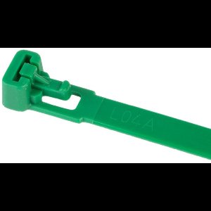 TD47 Hersluitbare Kabelbinders 7.6 x 200 mm Groen - Tie wraps - Tyraps