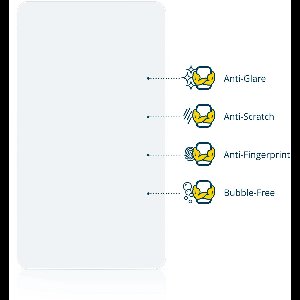 BROTECT - Screenprotector voor Zenec Z-E2050 - Folie Beschermfolie matte 2 Stuks
