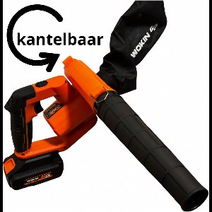 mini bladblazer op accu / met accu lader en accu
