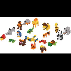 BiOBUDDi Education Small Bouw je Dierenplaneet - 661dlg.