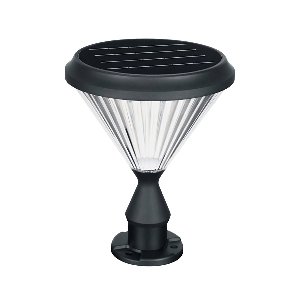 Iplux - Paris - Solar Tuinverlichting - Warm wit - Staande lamp 30cm