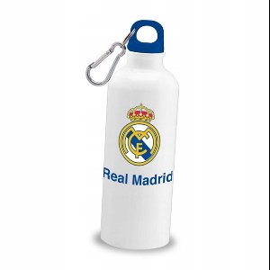 Real Madrid Bidon Aluminium 500ml - Officiële Clubcollectie