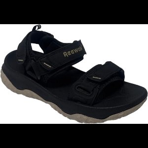 Reewalk® Sandalen Heren – Mannen Sandalen – Licht Gewicht Sandalen - Memory Foam Voetbed – Zwart – Maat 42