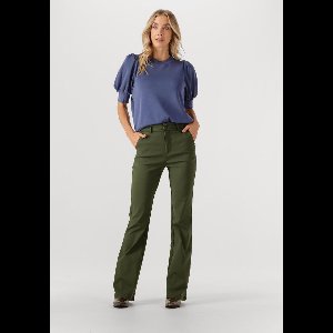 Minus Livana T-shirt Tops & T-shirts Dames - Shirt - Blauw - Maat L