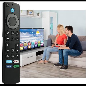 4th Generation Replacement Voice Remote Control for Smart TV, Replacement Remote Control with Voice Function, Suitable for Smart TV, Universal Control for Smart TV, Battery Not