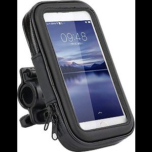 Telefoonhouder Fiets - Universeel en Schokbestendig voor GSM - Handsfree bellen - 360° Draaibaar - Smartphone Houder Fiets - Iphone - Samsung - Huawei